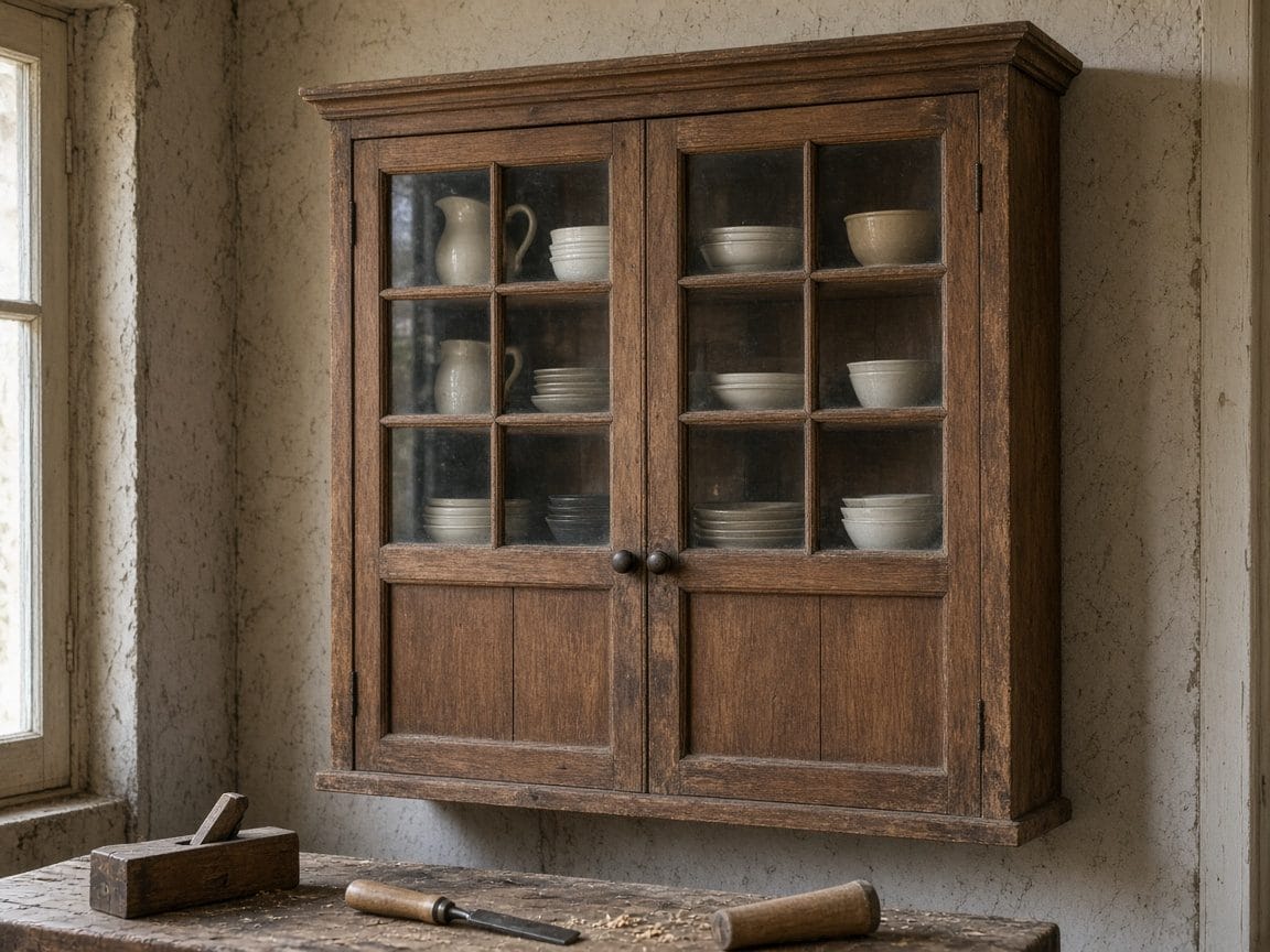 Foto ilustrativa de Alacena de cocina.