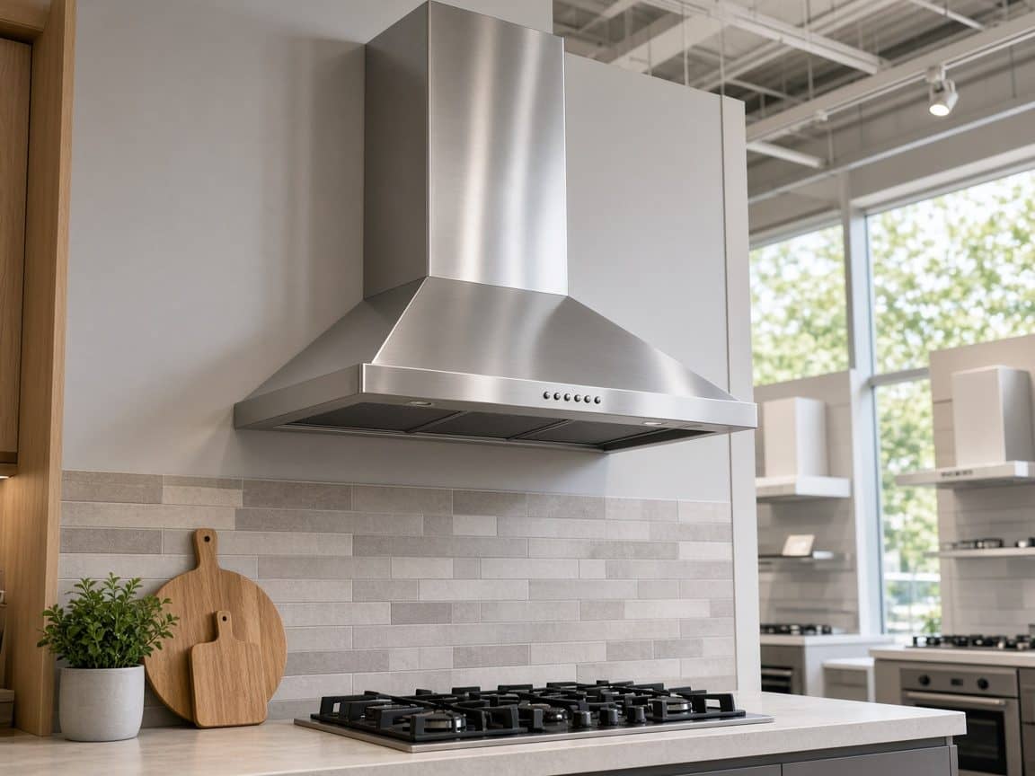 Foto ilustrativa de Campana / extractor de cocina.