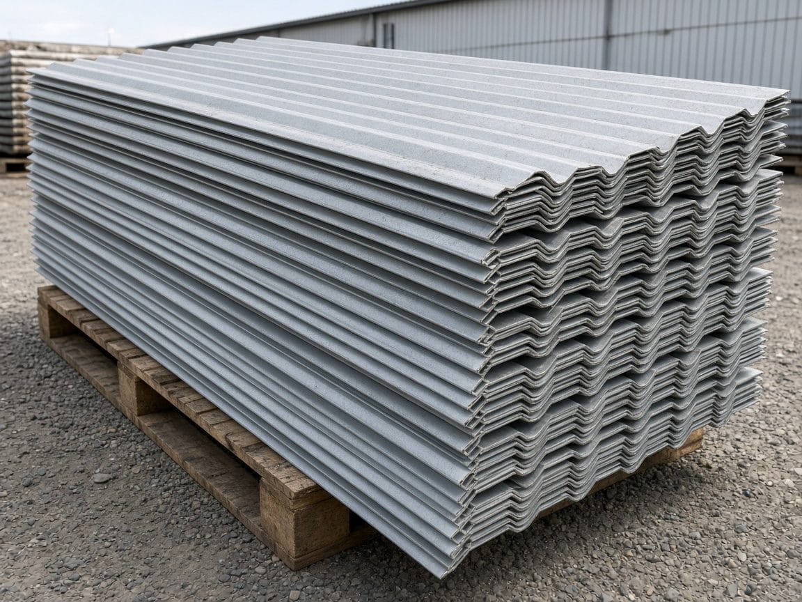 Foto ilustrativa de Chapa trapezoidal aluminizada calibre 25.