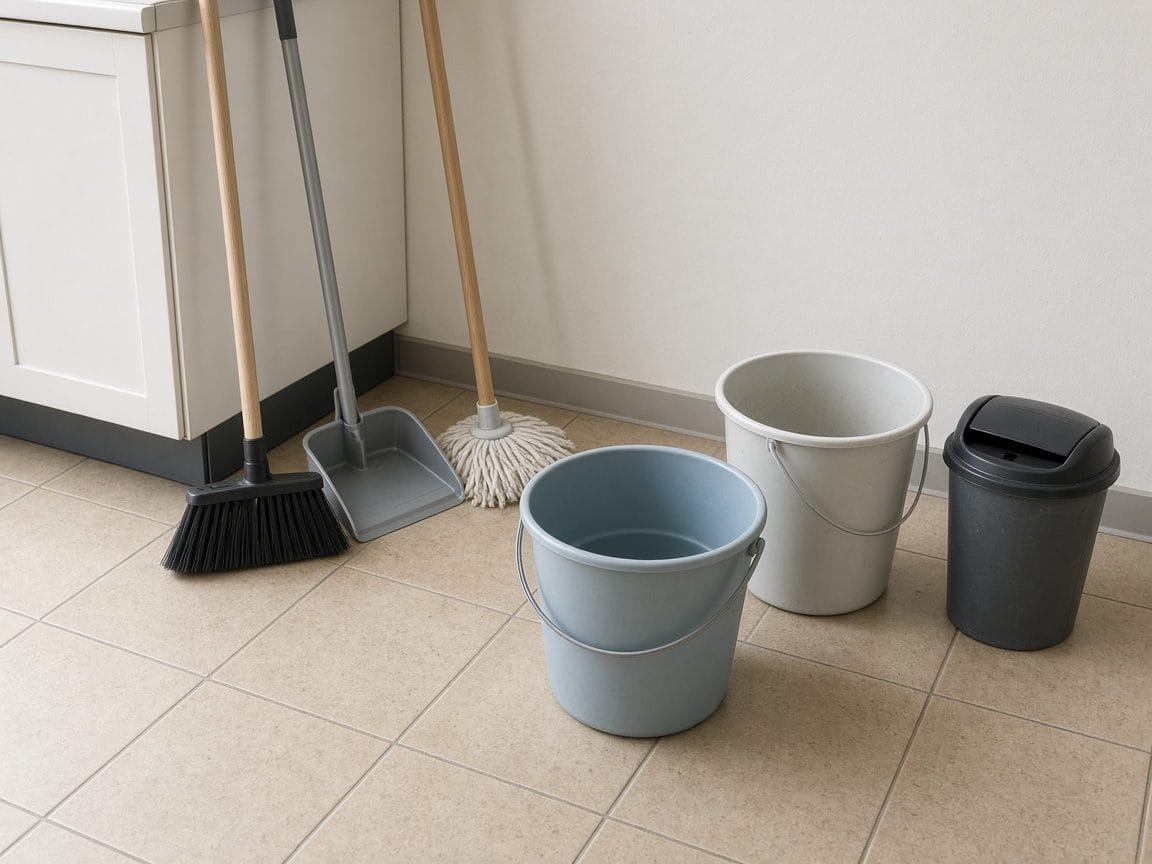 Illustrative photo of Elementos de limpieza.