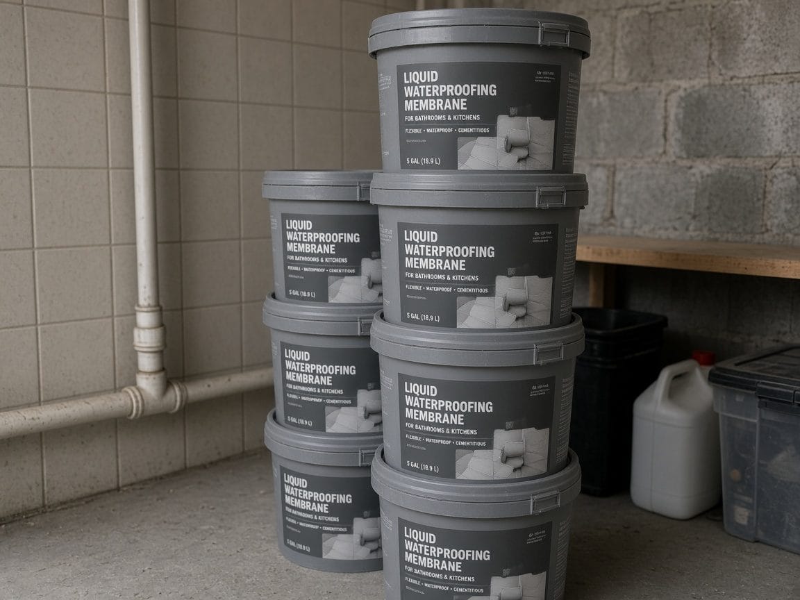 Illustrative photo of Impermeabilizante para baños y cocina.
