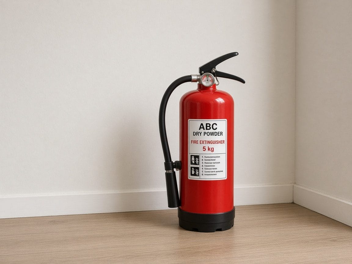 Foto ilustrativa de Matafuego ABC 5 kg.
