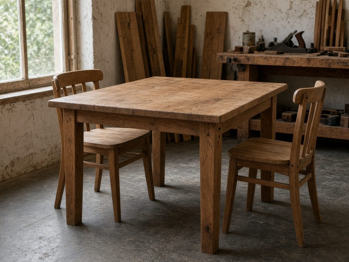 Foto ilustrativa de Mesa comedor 6 personas.