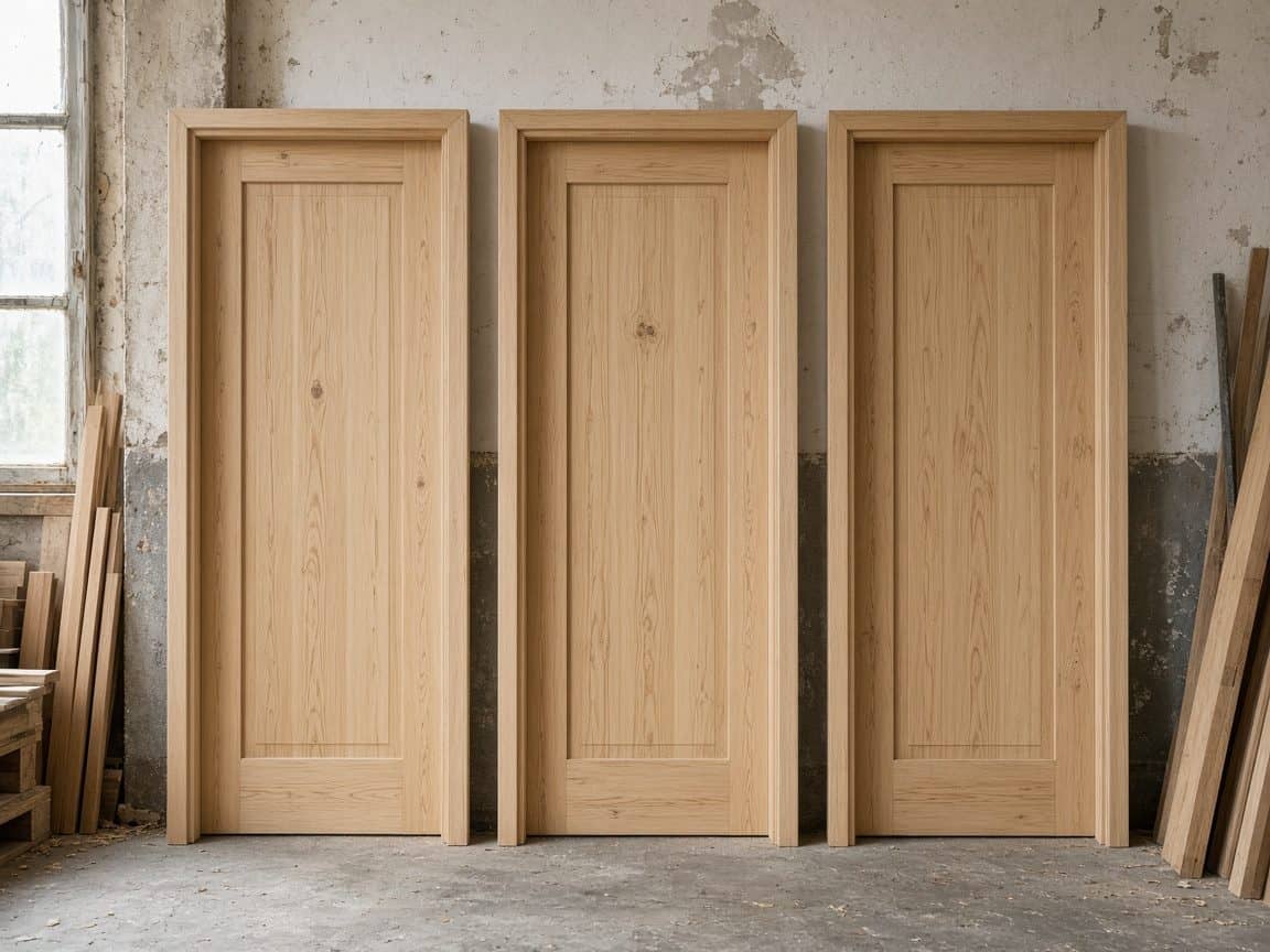 Illustrative photo of Puertas interiores.