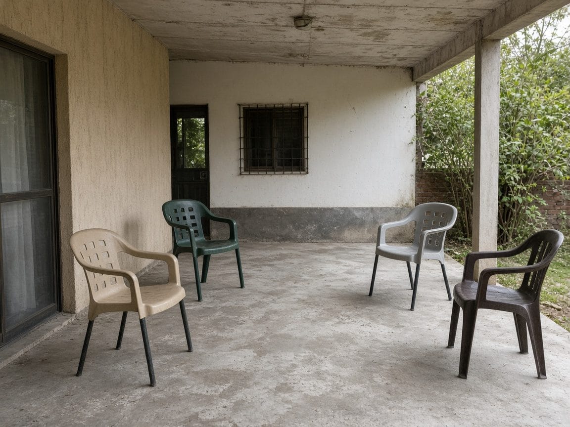 Foto ilustrativa de Sillas exterior.