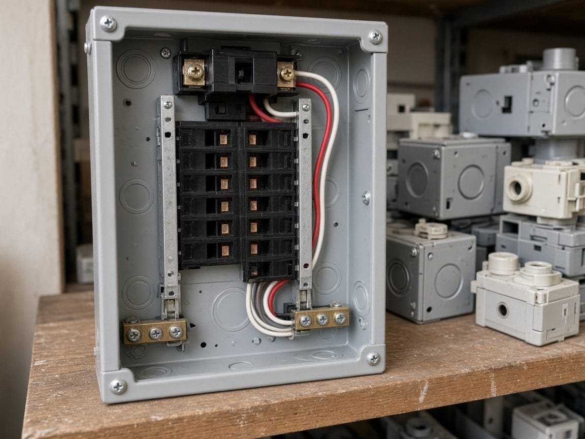 Illustrative photo of Tablero eléctrico modular.