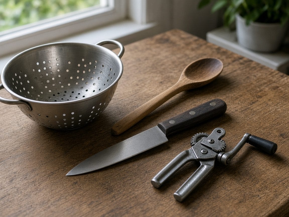 Foto ilustrativa de Utensilios de cocina.
